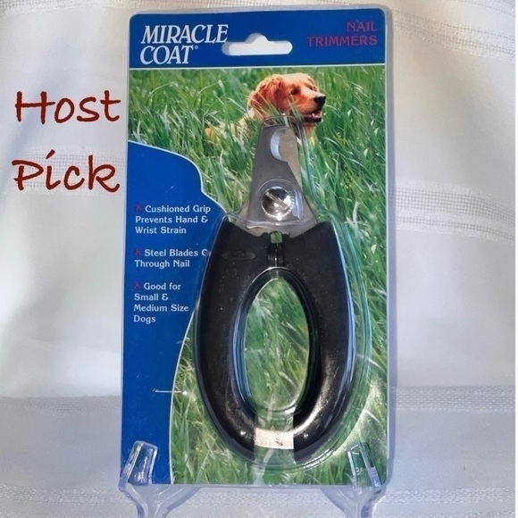 $5 ADD ON with $15+ Bundle Miracle Coat‎ Scissor Style Dog Nail Clipper NEW - Picture 1 of 6